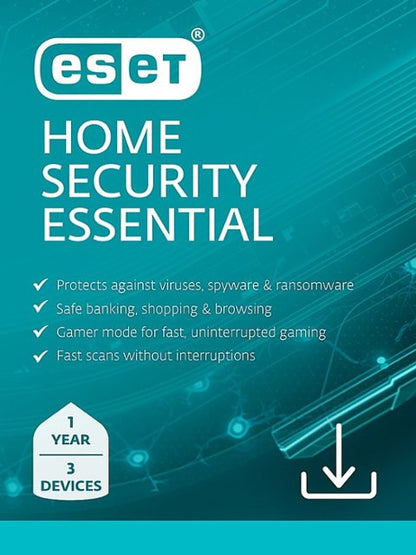 ESET Home Security Essential Key (1 Year / 3 Devices)