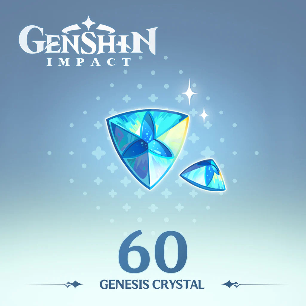 Genshin Impact - 60 Genesis Crystals Reidos Voucher