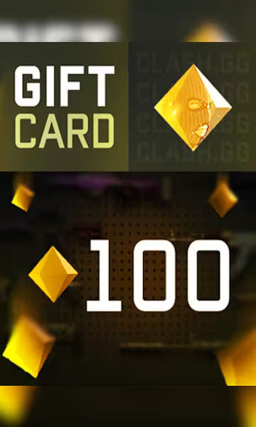 Clash.gg 100 Gem Gift Card CD Key