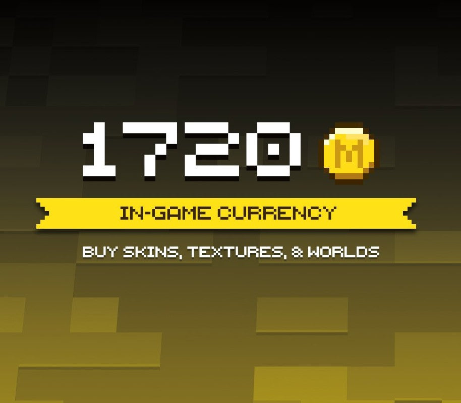 Minecraft Minecoins Pack: 1720 Coins EU CD Key digital product cover