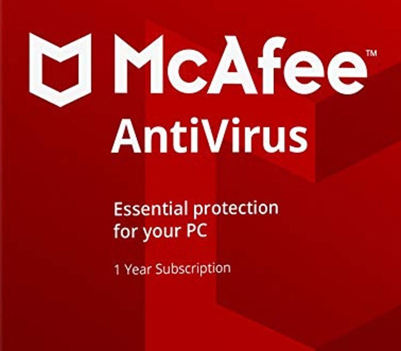 McAfee AntiVirus 2024 Key 1 Year 1 PC product image