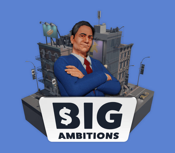 Ilustración de portada de la cuenta de Big Ambitions Steam
