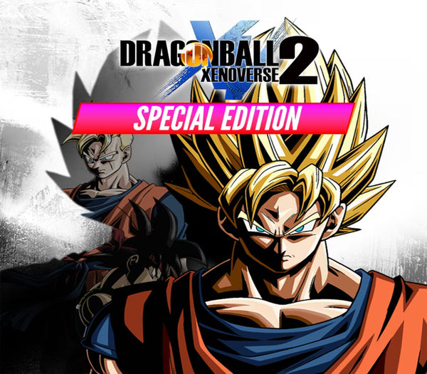 Dragon Ball Xenoverse 2 Special Edition cover with characters and logo.