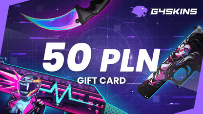 G4Skins.com Gift Card 50 PLN CD Key