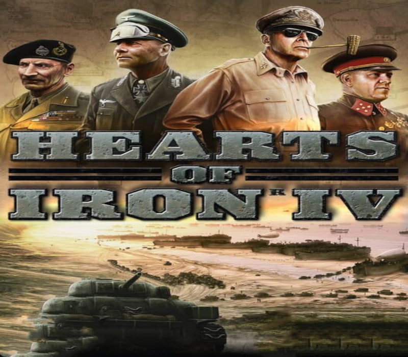 Hearts of Iron IV Steam CD Key digital product cover