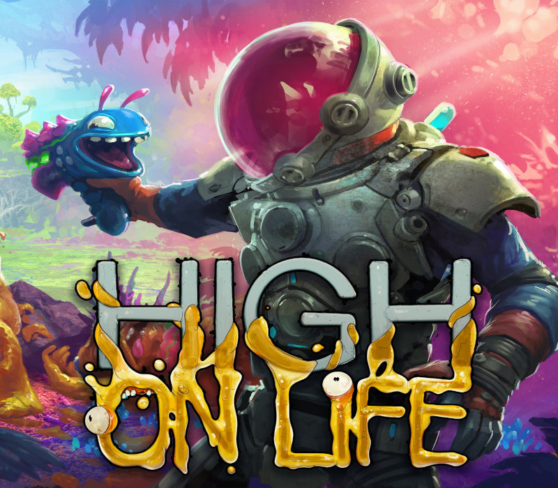 Juego de disparos de comedia High On Life para PC Steam