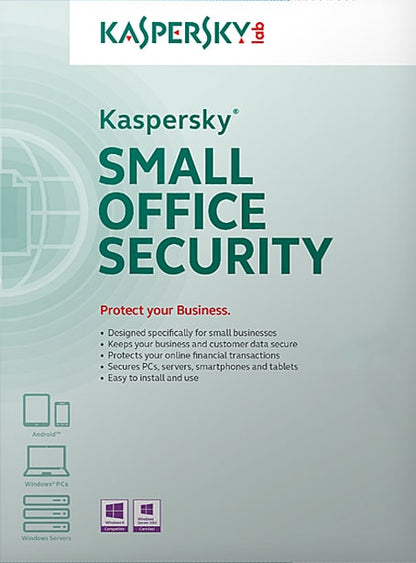 Kaspersky Small Office Security (5 PCs / 1 Server / 5 Mobile / 1 Year)