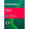 Опаковка на Kaspersky Internet Security със зелен и червен дизайн