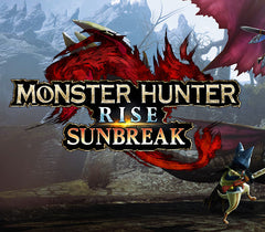 Ilustración de portada de MONSTER HUNTER RISE + DLC Sunbreak Steam CD Key