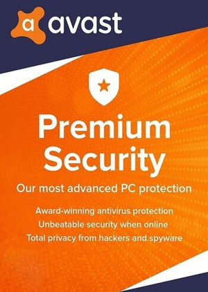 Avast Premium Security 1 PC 1 Year Software License CD Key