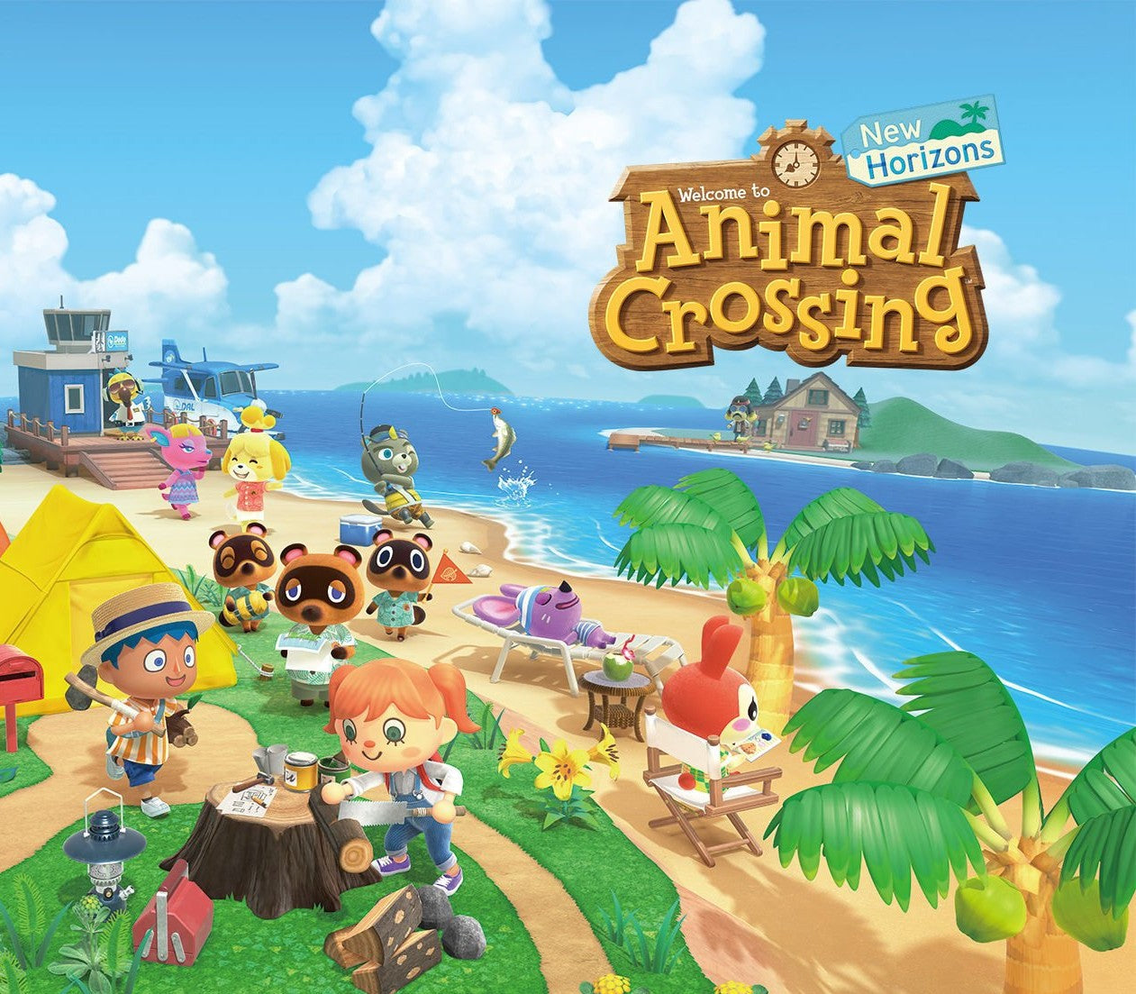 Animal Crossing New Horizons cover art