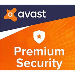 Avast Premium Security logo sa narandžastim i plavim dizajnom