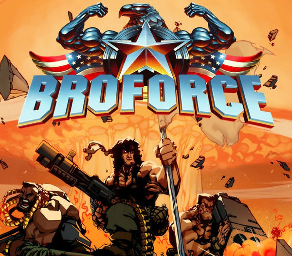 Broforce Steam CD Key digital product cover