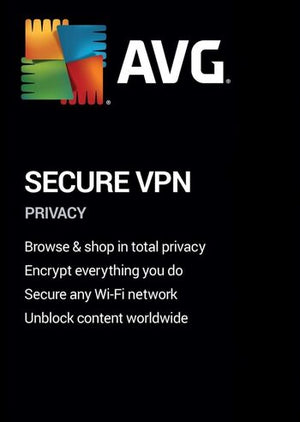 AVG Secure VPN Key (2 Years / 10 Devices)