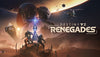 Promotional image for 'Destiny 2: Renegades' with characters and spaceships in a desert planet setting.