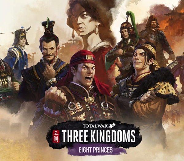 Total War: Three Kingdoms - Eight Princes Global Steam CD Key digital product cover