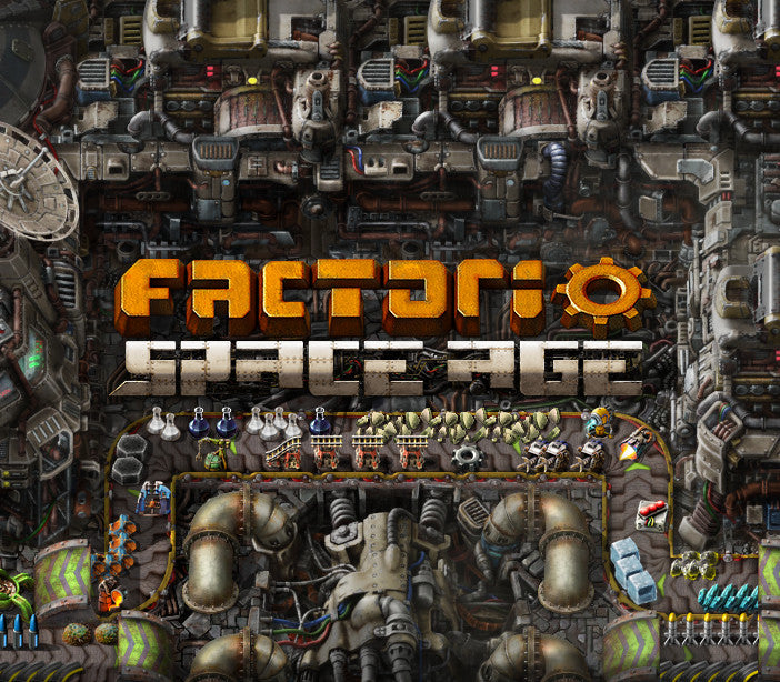 Factorio - Space Age DLC EU PC Steam ilustração da capa Altergift