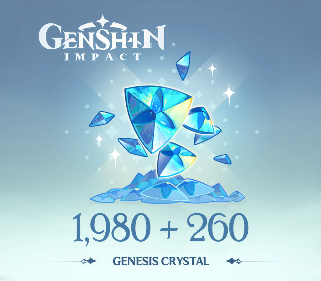 Genshin Impact - 1,980 + 260 Genesis Crystals Reidos Voucher