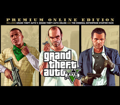 Grand Theft Auto V: Premium Online Edition Rockstar Digital Download CD Key digital product cover