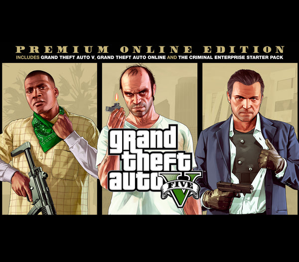 Grand Theft Auto V: Premium Online Edition Rockstar Digital Download CD Key digital product cover