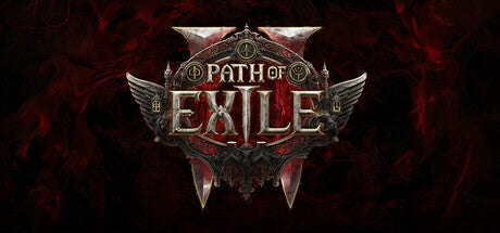 Logo Path of Exile na tamnoj pozadini
