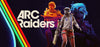 Arc Raiders game cover with futuristic characters and colorful design