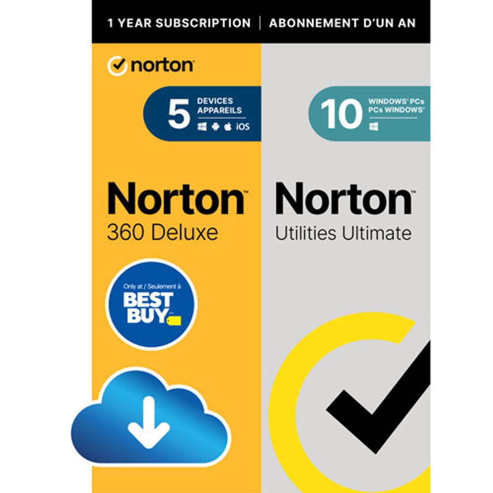 Norton 360 Deluxe + Utilities Ultimate 2024 EU Key (1 Year / 5 Devices) + 50 GB Cloud Storage