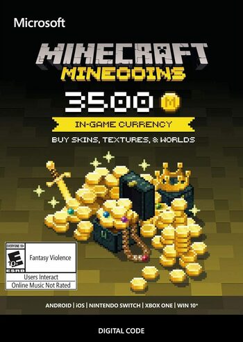 Minecraft Minecoins Pack: 3500 Coins CD Key