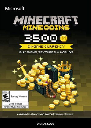 Minecraft Minecoins Pack: 3500 Coins CD Key