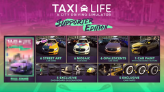 Taxi Life: A City Driving Simulator - Supporter Pack DLC Steam CD Key-2