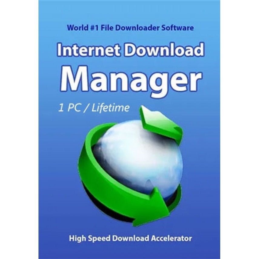 Internet Download Manager Key (Lifetime License / 1 PC)