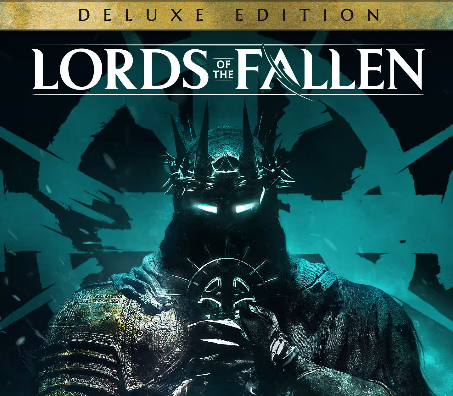 Cover of 'Lords of the Fallen' Deluxe Edition with a dark, hooded figure holding a weapon.
