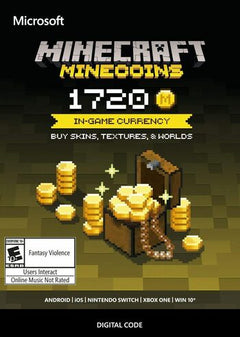 Minecraft Minecoins Pack: 1720 Coins EU CD Key-1