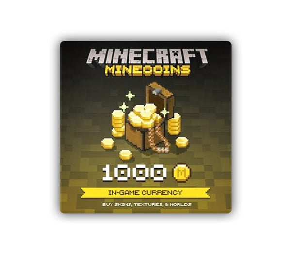 Minecraft Minecoins Pack: 1000 Coins CD Key digital product cover