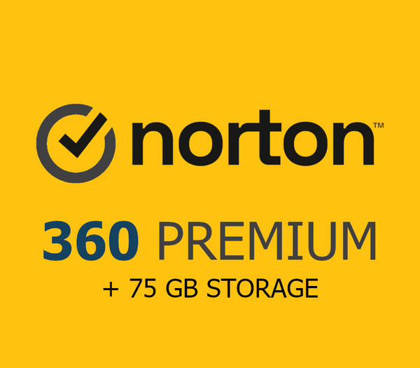 Norton 360 Premium EU Key (1 Year / 10 Devices) + 75 GB Cloud Storage product image