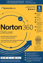 Norton 360 Deluxe EU Key (1 Year / 5 Devices) + 50 GB Cloud Storage