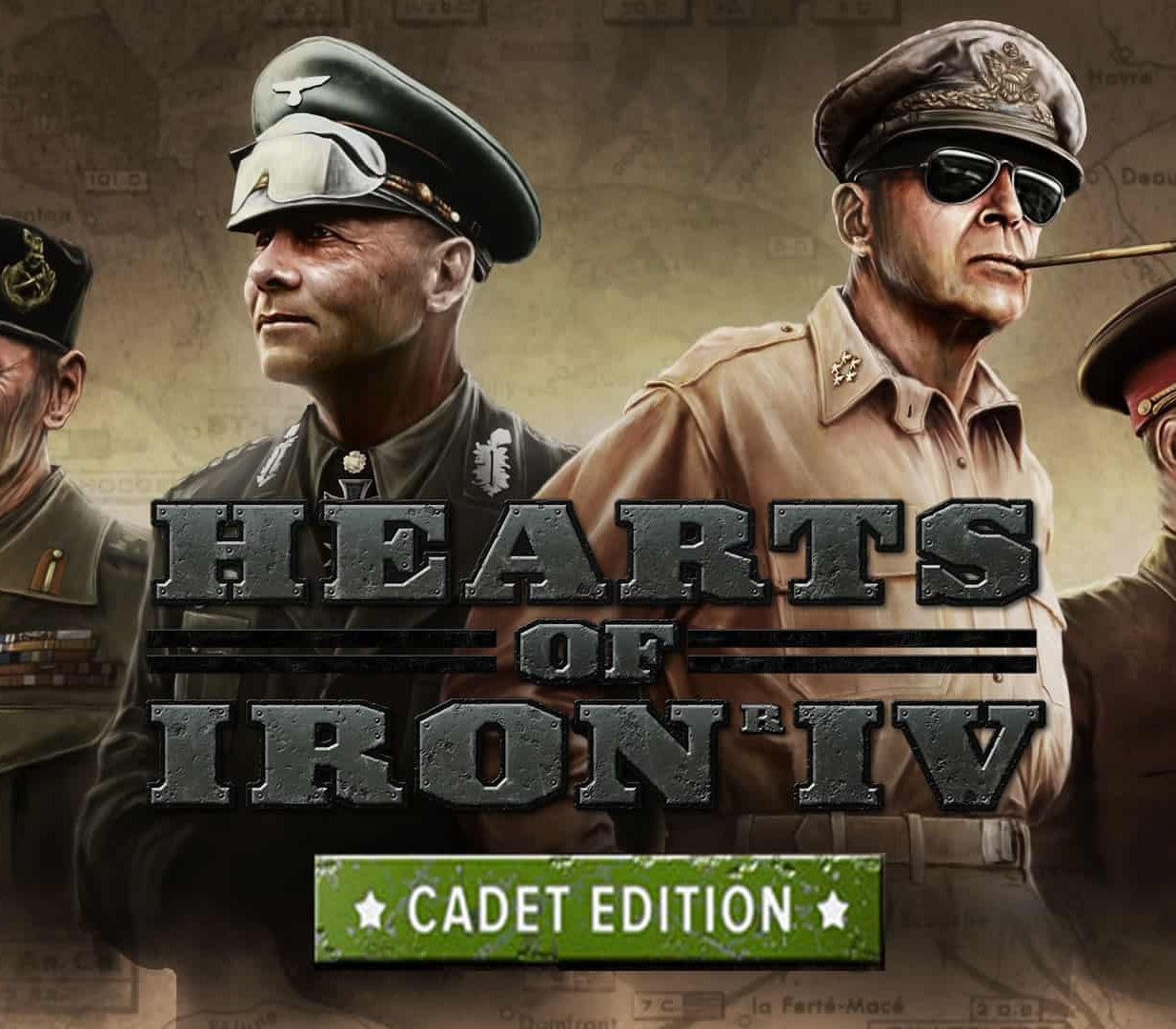 Hearts of Iron IV - Cadet Edition Steam CD Key digital product cover