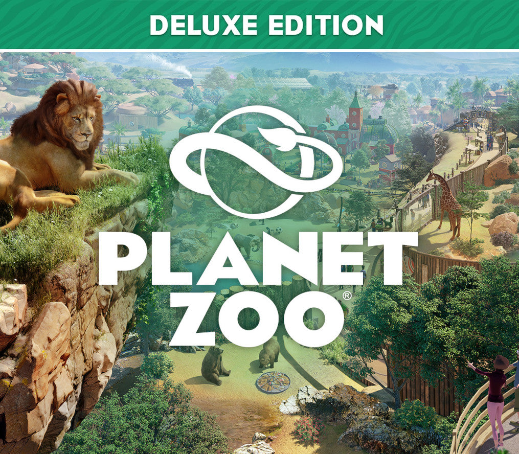 Arte da capa de Planet Zoo Deluxe Edition PC Steam CD Key