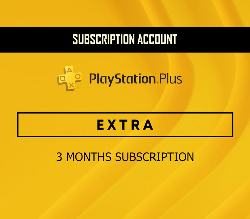 Ilustración de portada de la cuenta de suscripción de 3 meses a PlayStation Plus Extra