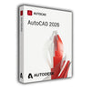 Autodesk AutoCAD 2026 software packaging on a white background