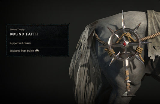 Diablo IV - Bound Faith Mount Trophy DLC US Battle.net CD Key