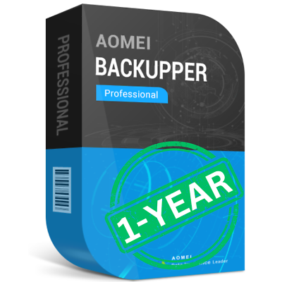 AOMEI Backupper Professional Edition CD Key (1Year / 2 PC)-1