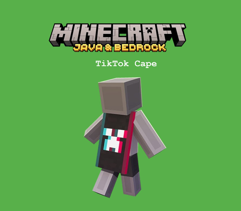 Minecraft - Arte de portada de DLC de capa de TikTok para PC CD Key