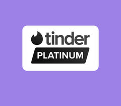 Cheie de abonament Tinder Platinum pentru 1 lună UE