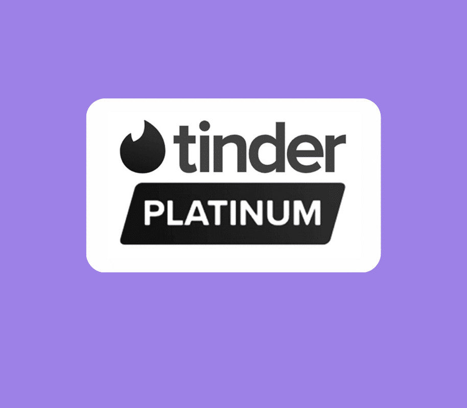 Cheie de abonament Tinder Platinum pentru 1 lună UE
