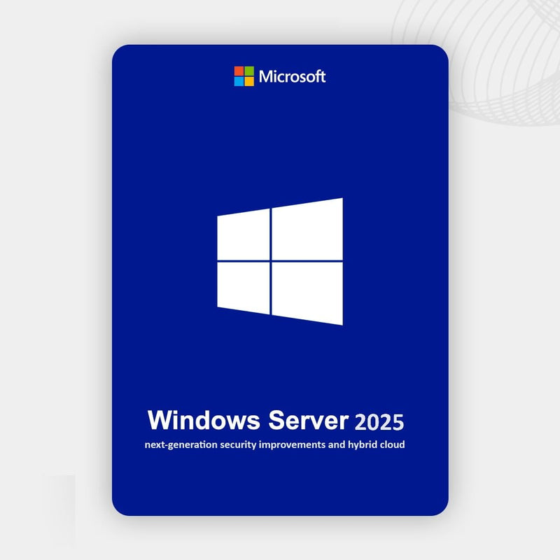 Clave de Windows Server 2025 16 Núcleos