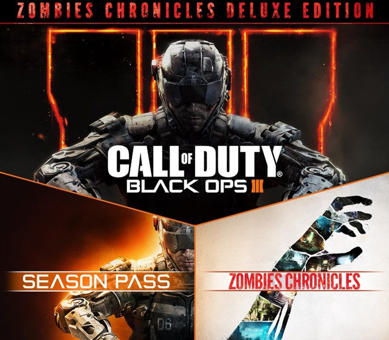 คีย์ Xbox Call of Duty Black Ops III Zombies Chronicles Deluxe Edition โซน EU