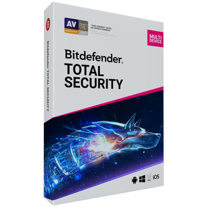 Bitdefender Total Security 2020 - 2019 Key - 5 Devices, 90 Days - RoyalKey