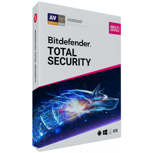 Bitdefender Total Security 2020 - 2019 Key - 5 Devices, 90 Days - RoyalKey