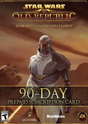 Star Wars: The Old Republic 90 Days Time Card Global Official website CD Key